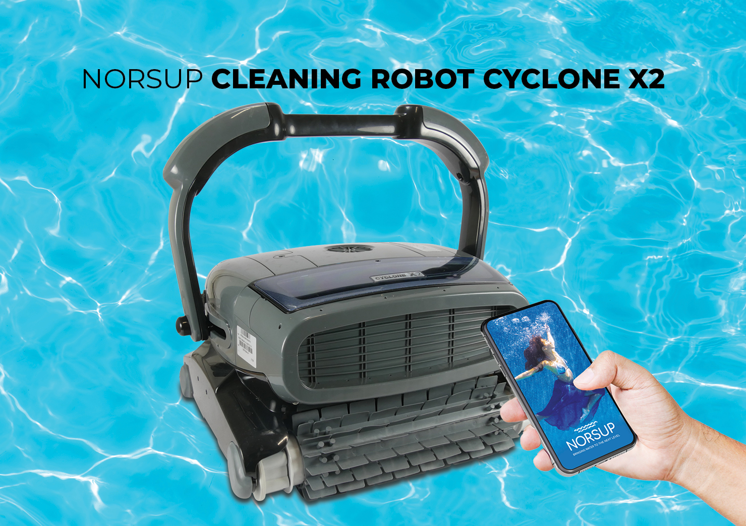 Norsup cleaning robot cyclone X2