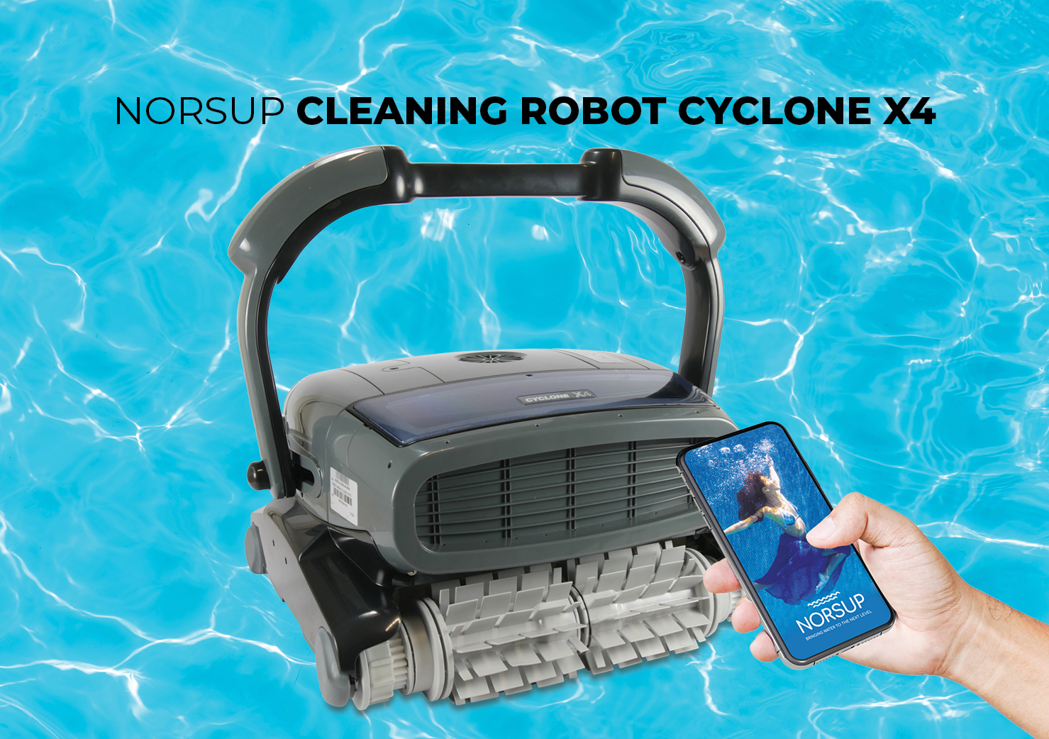 Norsup cleaning robot cyclone X2