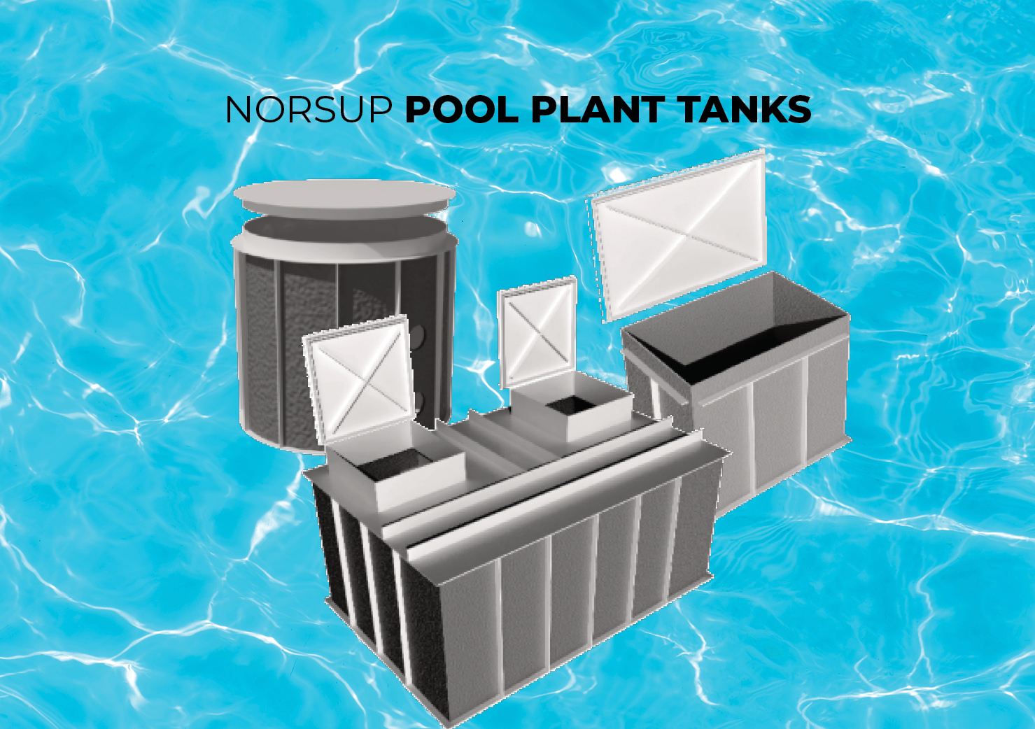 Norsup pool plant tank