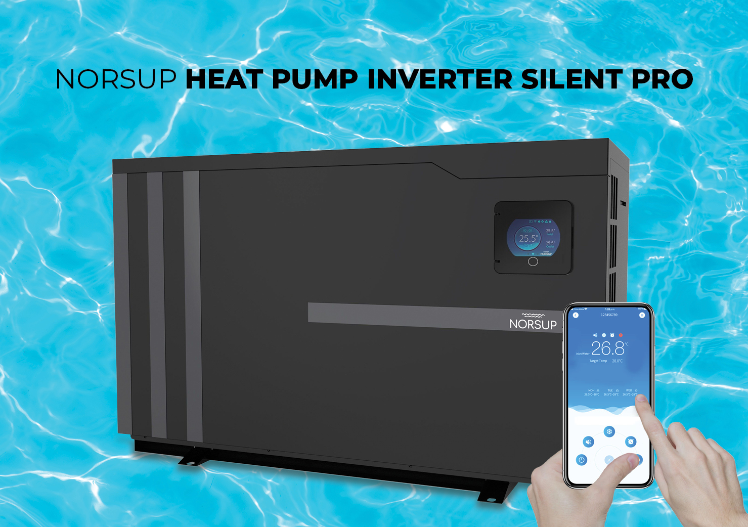 Norsup inverter heat pump silent pro